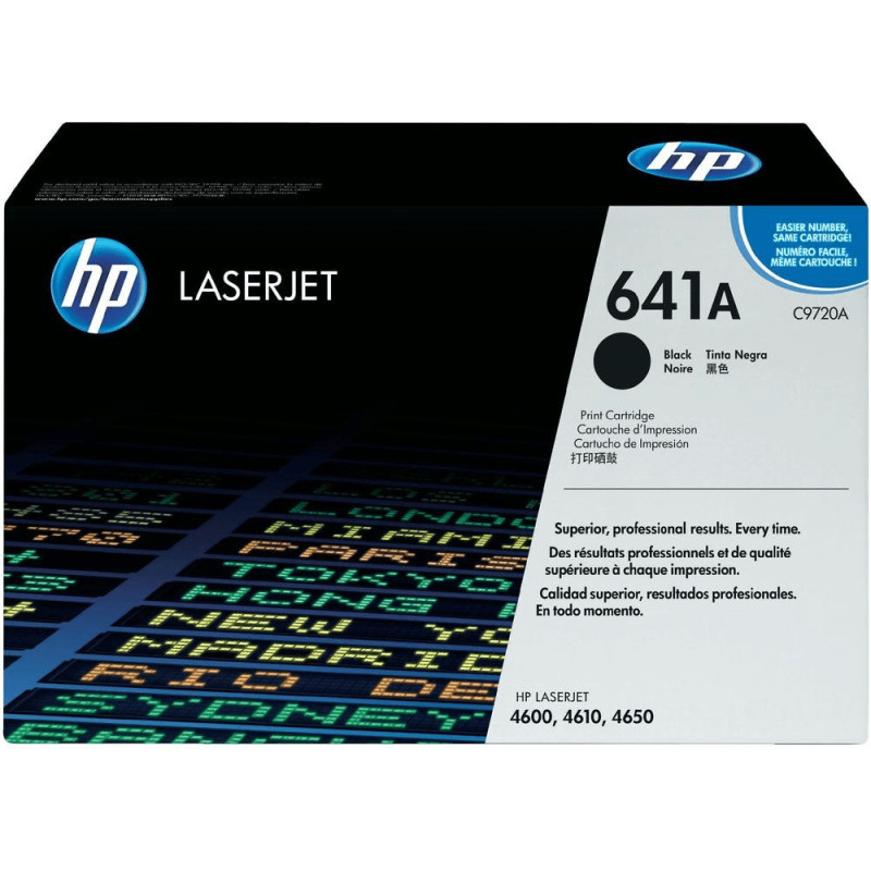 HP TONER LASERJET 4600/4650/BLACK-CTG-9K/ 641A C9720A         ORIGINE