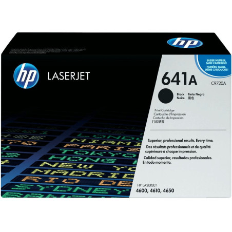 HP TONER LASERJET 4600/4650/BLACK-CTG-9K/ 641A C9720A         ORIGINE