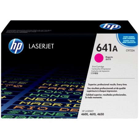 HP TONER LASERJET 4600/4650/MAGENTA-CTG-8K/ 641A C9723A       ORIGINE