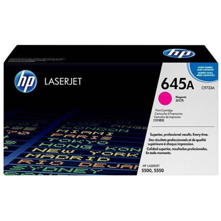 HP TONER LASERJET 5500/5550/MAGENTA-CTG-12K/ 645A C9733A      ORIGINE