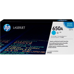 HP TONER LASERJET CP5520/M750/CYAN-CTG-15K/ 650A CE271A       ORIGINE