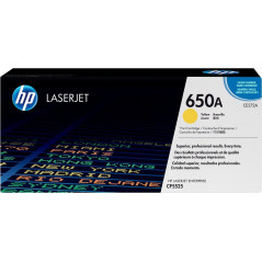HP TONER LASERJET CP5520/M750/YELLOW-CTG-15K/ 650A CE272A     ORIGINE