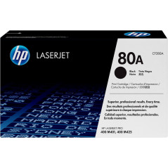HP TONER LASERJET PRO 400/M425/BLACK-CTG-2.7K/ 80A CF280A     ORIGINE