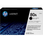 HP TONER LASERJET PRO 400/M425/BLACK-CTG-2.7K/ 80A CF280A     ORIGINE