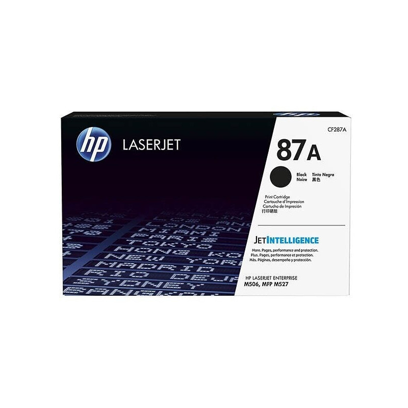 HP TONER LASERJET M501/M506/M527/BLACK-CTG-9K/ 87A CF287A     ORIGINE