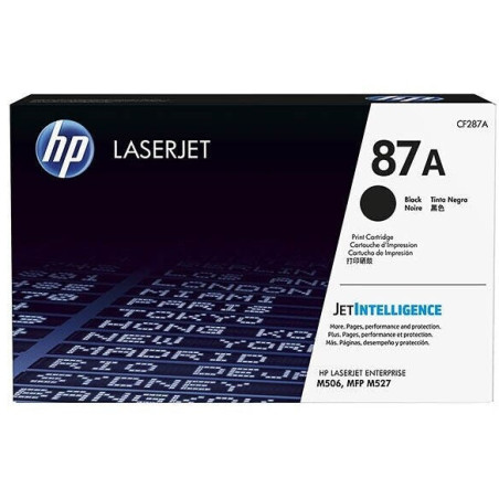 HP TONER LASERJET M501/M506/M527/BLACK-CTG-9K/ 87A CF287A     ORIGINE