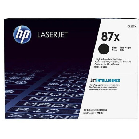 HP TONER LASERJET M501/M506/M527/BLACK-CTG-18K/ 87X CF287X    ORIGINE