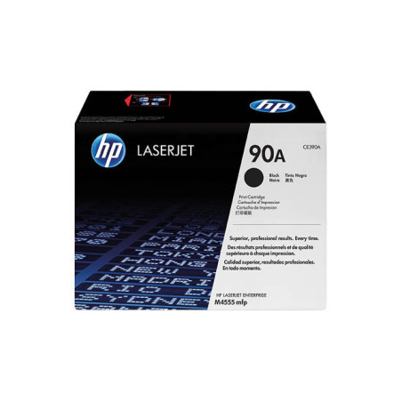 HP TONER LASERJET M4555/M601/BLACK-CTG-10K/ 90A CE390A        ORIGINE