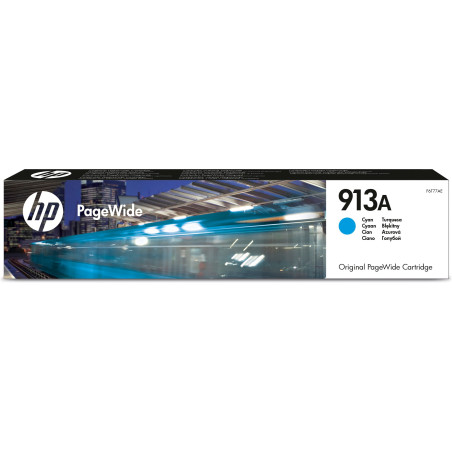 HP TONER PAGEWIDE 352/PRO452/CYAN-CTG-3K/ 913A F6T77AE        ORIGINE