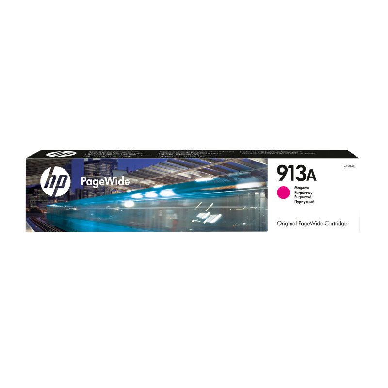 HP TONER PAGEWIDE 352/PRO452/MAGENTA-CTG-3K/ 913A F6T78AE     ORIGINE