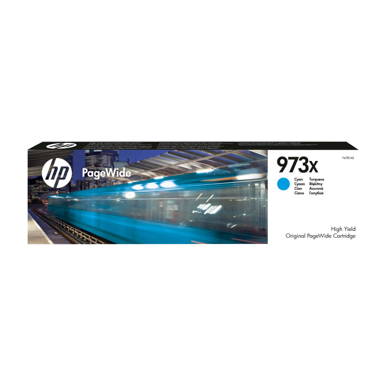HP TONER PAGEWIDE PRO452/577/CYAN-CTG-7K/ 973X F6T81AE        ORIGINE