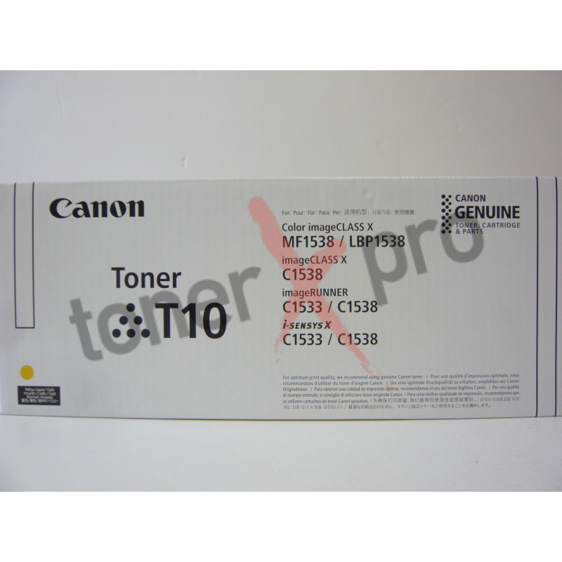 CANON TONER YELLOW IRC1533IF ISXC1533IF ORIGINAL 4563C001 T10Y