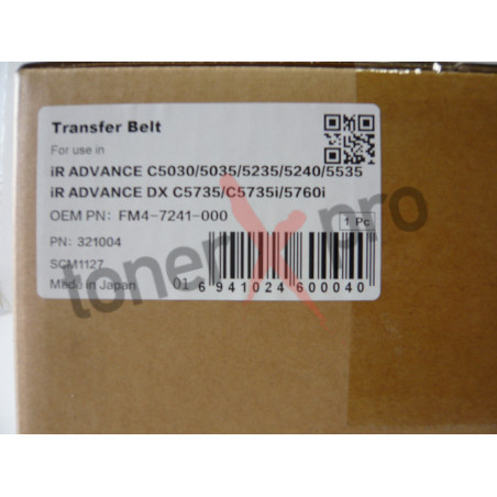 TRANSFER BELT CANON IMAGERUNNER ADVANCE C5030 GENERIQUE FM47241