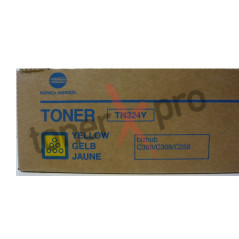 MINOLTA TONER YELLOW BIZHUB C258 ORIGINAL TN324Y