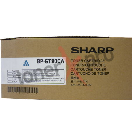 TONER SHARP BP90C70EU BP90C80EU CYAN ORIGINAL BPGT90CA
