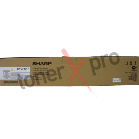 SHARP TONER YELLOW SHARP BP90C70EU BP90C80EU ORIGINAL BPGT90YA