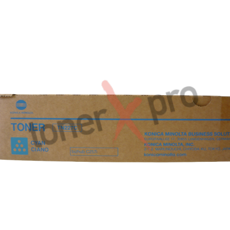 TONER MINOLTA BIZHUB C257I CYAN ORIGINAL TN227 TN227C ACVH450