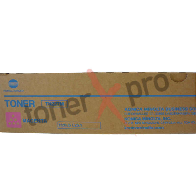 MINOLTA TONER MAGENTA BIZHUB C257I ORIGINAL TN227 TN227M ACVH350 MINOLTA TONER MAGENTA BIZHUB C257I ORIGINAL TN227 TN227M ACVH350