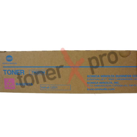 TONER MINOLTA BIZHUB C257I MAGENTA ORIGINAL TN227 TN227M ACVH350