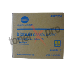 TONER MINOLTA BIZHUB C3350 YELLOW ORIGINAL TNP48Y A5X0250