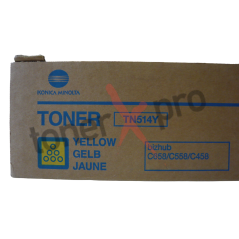 TONER MINOLTA BIZHUB C458 YELLOW ORIGINAL TN514 TN514Y A9E8250