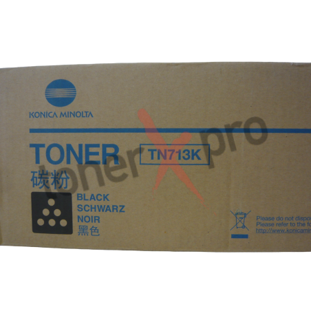 TONER MINOLTA BIZHUB PRO C659 BLACK ORIGINAL TN713 TN713K A9K8150