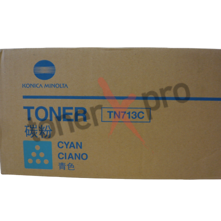 TONER MINOLTA BIZHUB PRO C659 CYAN ORIGINAL TN713 TN713C A9K8450