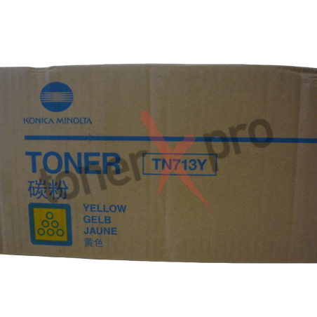TONER MINOLTA BIZHUB PRO C659 YELLOW ORIGINAL TN713 TN713Y A9K8250