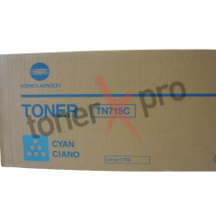 TONER MINOLTA BIZHUB C750i CYAN ORIGINAL ACP8450 TN715 TN715C