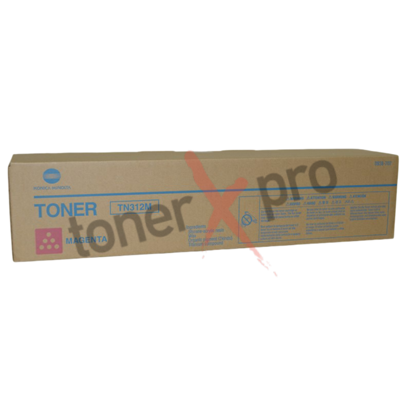 MINOLTA TONER MAGENTA BIZHUB C300 ORIIGINAL TN312 TN312M 8938707