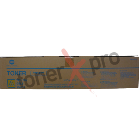 TONER MINOLTA BIZHUB C300 YELLOW ORIGINAL TN312 TN312Y 8938706