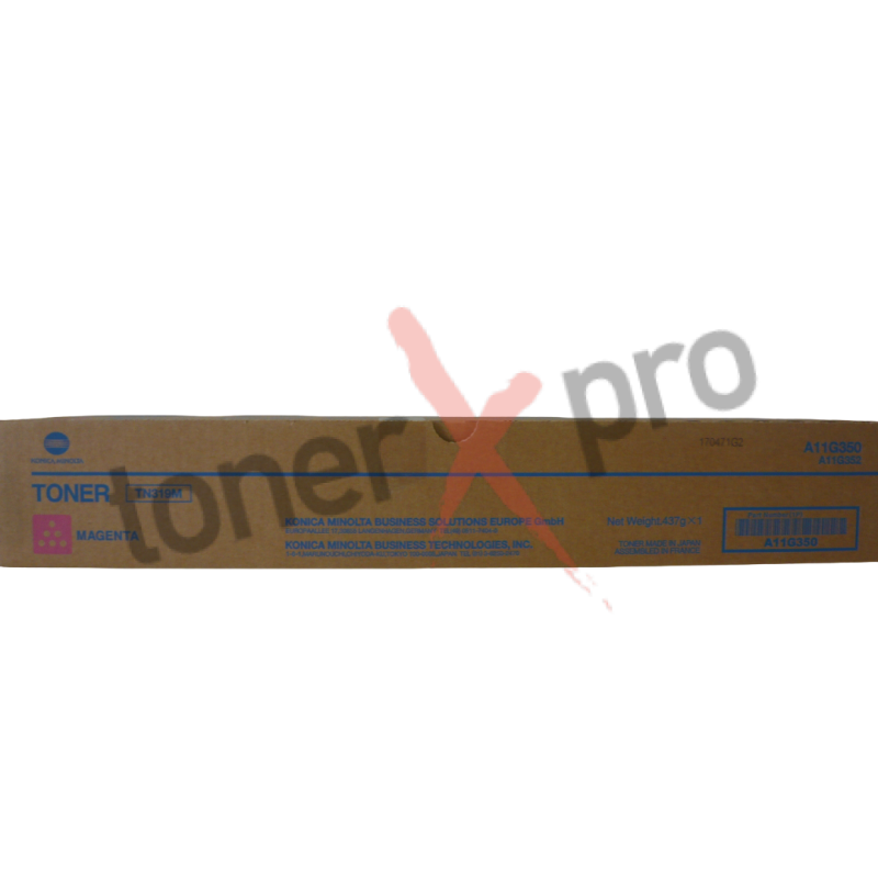 MINOLTA TONER MAGENTA BIZHUB C360 ORIGINAL TN319 TN319M A11G350