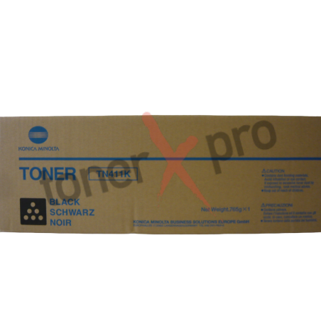 TONER MINOLTA BIZHUB C451 BLACK ORIGINAL TN411 TN411K A070151