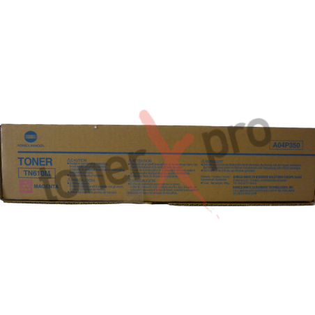 TONER MINOLTA BIZHUB PRO C6500 MAGENTA ORIGINAL TN610 TN610M A04P350