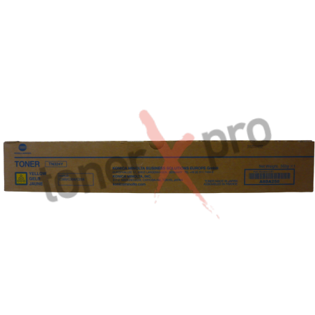 MINOLTA TONER YELLOW BIZHUB C258 ORIGINAL TN324 TN324Y A8DA250