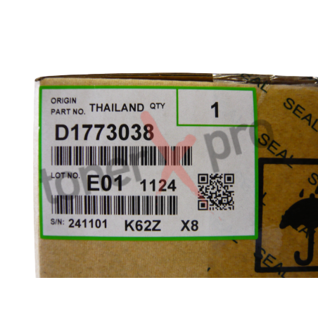 DEVELOPER UNIT RICOH MPC2503 YELLOW ORIGINAL D1773028 D1773038