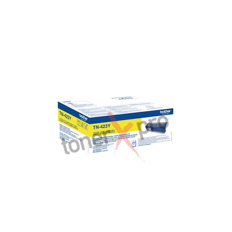 BROTHER TONER YELLOW HLL8360 MFCL8900 ORIGINAL HAUTE CAPACITE TN423Y