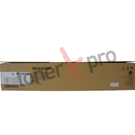 SHARP TONER CYAN MX6500 ORIGINAL MX75 MX75GTCA