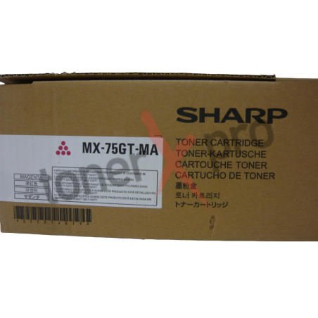 SHARP TONER MAGENTA MX6500 ORIGINAL MX75 MX75GTMA