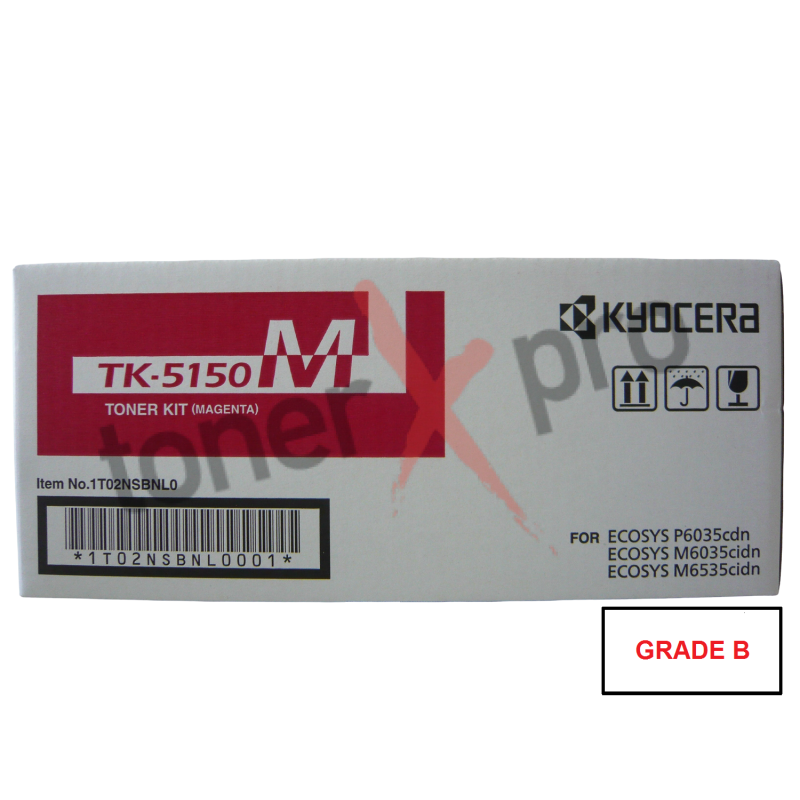 KYOCERA TONER MAGENTA ECOSYS M6035 ORIGINAL TK5150M - GRADE B