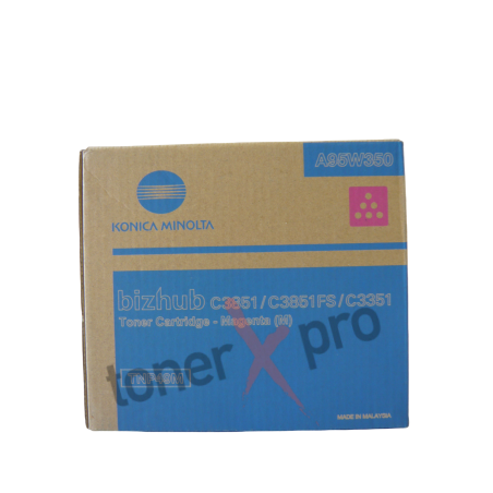 TONER MINOLTA BIZHUB C3351 ORIGINAL MAGENTA TNP49 TNP49M A95W350