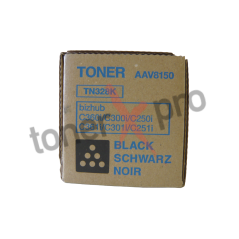 TONER MINOLTA BIZHUB C250i BLACK ORIGINAL TN328 TN328K TN328KR AAV8150