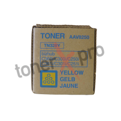 TONER MINOLTA BIZHUB C250i YELLOW ORIGINAL TN328Y TN328FY AAV8250