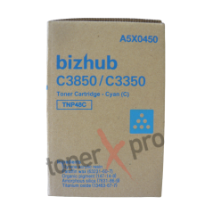 MINOLTA TONER CYAN BIZHUB C3350 ORIGINAL TNP48 TNP48C A5X0450