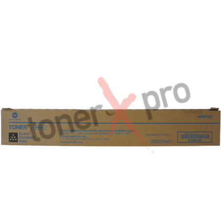 MINOLTA TONER BLACK BIZHUB C454 ORIGINAL TN512 TN512K A33K152