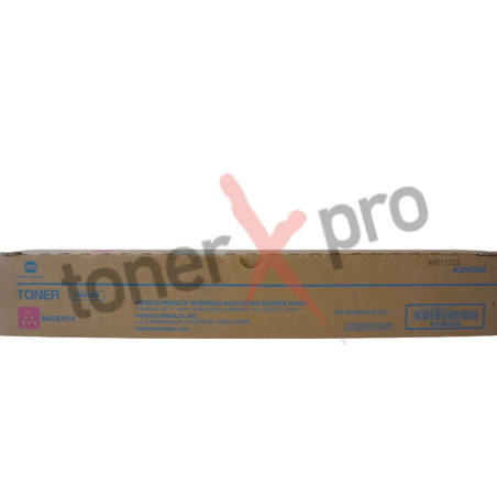 MINOLTA TONER MAGENTA BIZHUB C454 ORIGINAL TN512 TN512M A33K352