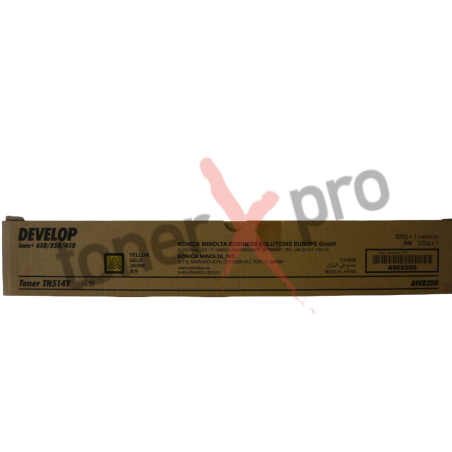DEVELOP TONER YELLOW INEO+458 ORIGINAL TN514 TN514Y A9E82D0