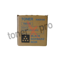 TONER MINOLTA BIZHUB C458 BLACK ORIGINAL TN514 TN514K A9E8150
