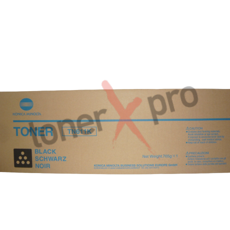 TONER MINOLTA BIZHUB C550 BLACK ORIGINAL TN611 TN611K A070150