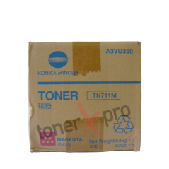MINOLTA TONER MAGENTA BIZHUB PRO C654 ORIGINAL TN711 TN711M A3VU350